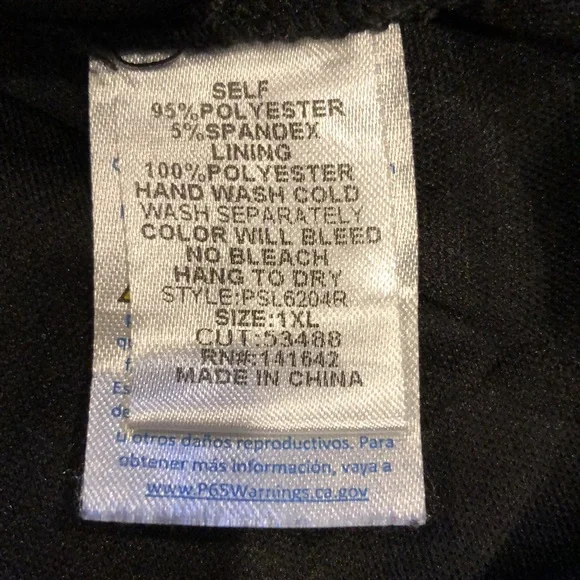 Black dress size 1XL - Picture 3 of 5